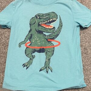 Cat & Jack Teal Dinosaur Tee